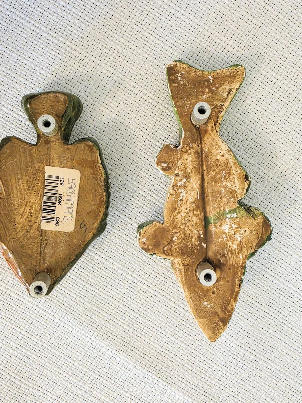 Fish Handle Drawer Pulls Trout Crappie Cabinet Lodge Cabin Hunting Fishing